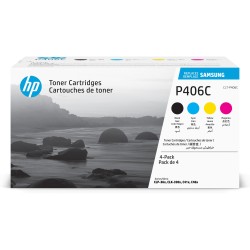 Samsung/HP Multipack 4 Toner originale C/M/Y/K CLTP406C/ELS