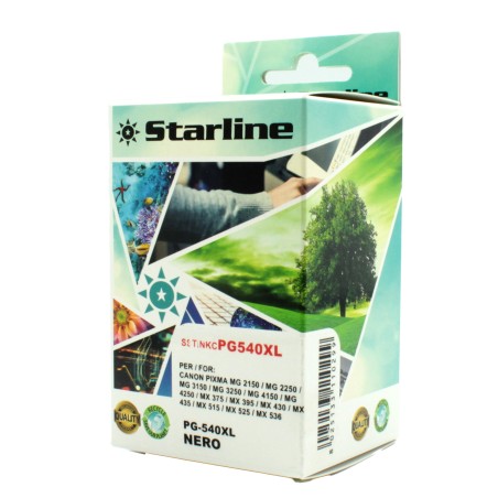 Starline Cartuccia ink Nero per print c/Canon pg 540xl 21ml
