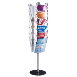 Portadepliant da terra Easy Stacker 12 tasche A4 Tecnostyl