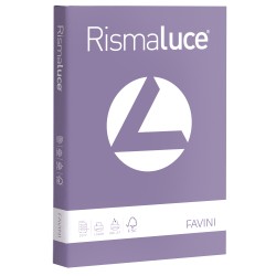 Carta Rismaluce A4 200 gr viola 49 Favini conf. 125 fogli