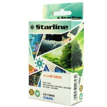 Starline Cartuccia ink per Brother Ciano LC1280XLC 16,6ml