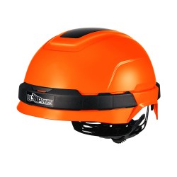 Casco protettivo Antares regolabile arancione fluo UPower