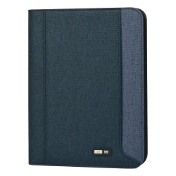 Portablocco Dual tessuto grigio scuro/grigio A4 City Time