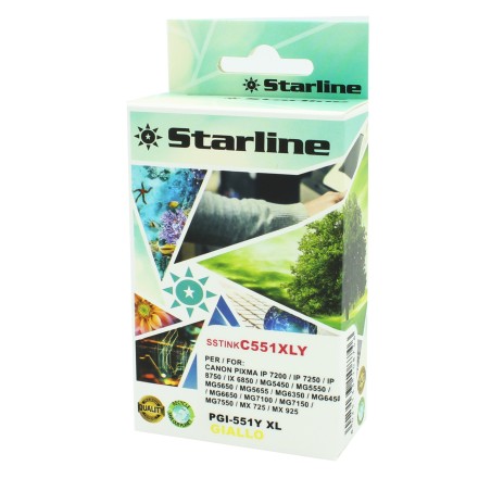 Starline Cartuccia ink per Canon Giallo CLI551BK Y 9,8ml