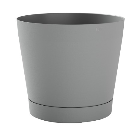 Vaso Orione 6,3 L diametro 24 cm grigio nebbia TeraPlast