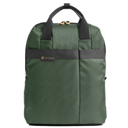 Zaino Job 31 x 45 x 15 cm tessuto tecnico verde In Tempo