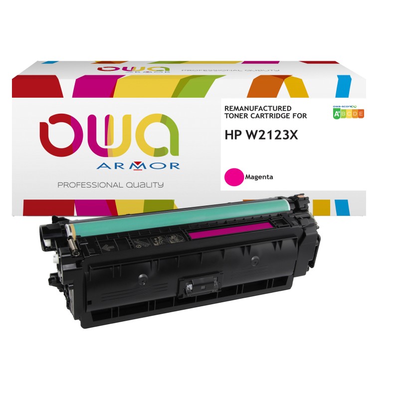 Armor Toner Compatibile per Hp Magenta W2123X 10.000 pag