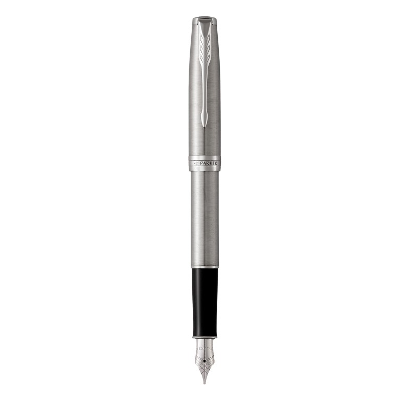 Penna stilografica Sonnet Stainless Steel punta M Parker
