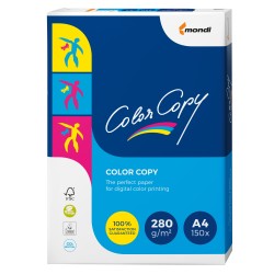 Carta Color Copy A4 280 gr bianco Mondi conf. 150 fogli