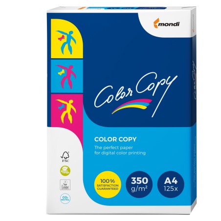 Carta Color Copy A4 350 gr bianco Mondi conf. 125 fogli