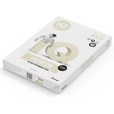 Carta IQ Premium A3 160 gr bianco Mondi conf. 250 fogli
