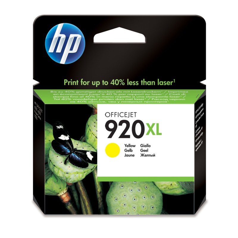 Hp Cartuccia ink originale 920XL Giallo CD974AE 700 pag