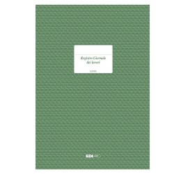 Registro giornale lavori 31 x 21cm 47pg numerate Edipro