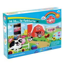 Didò Farm 10 salsiciotti con formine e scenario 3d DiDò