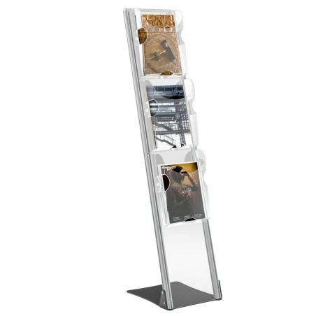 Portadepliant da terra Vision Ice 3 tasche A4 Tecnostyl