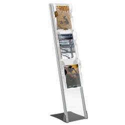 Portadepliant da terra Vision Ice 3 tasche A4 Tecnostyl