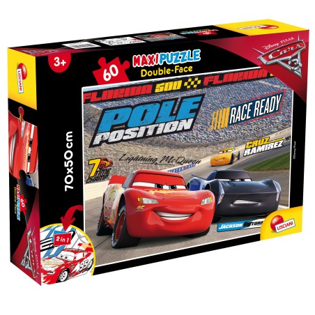 Puzzle Maxi "Disney Cars 3 Challenge" 60 pezzi Lisciani
