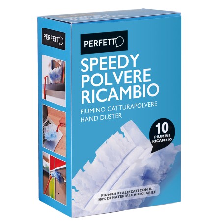 Ricambio Piumino Speedy polvere Perfetto conf. 10 pezzi