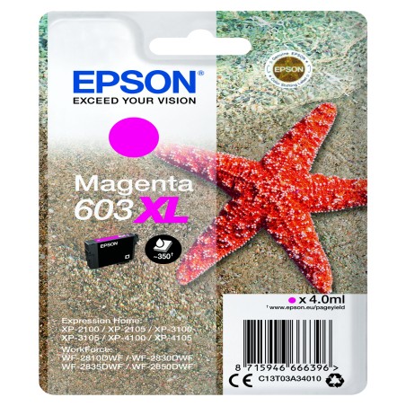 Epson Cartuccia ink 603XL magenta C13T03A34010 350 pag