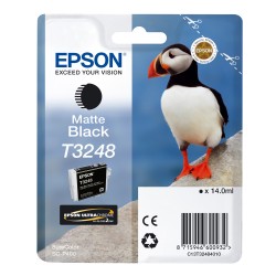 Epson Cartuccia ink Nero opaca T3248 C13T32484010 14ml