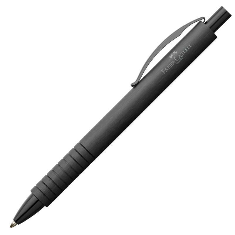 Penna a sfera Essentio punta B fusto nero FaberCastell
