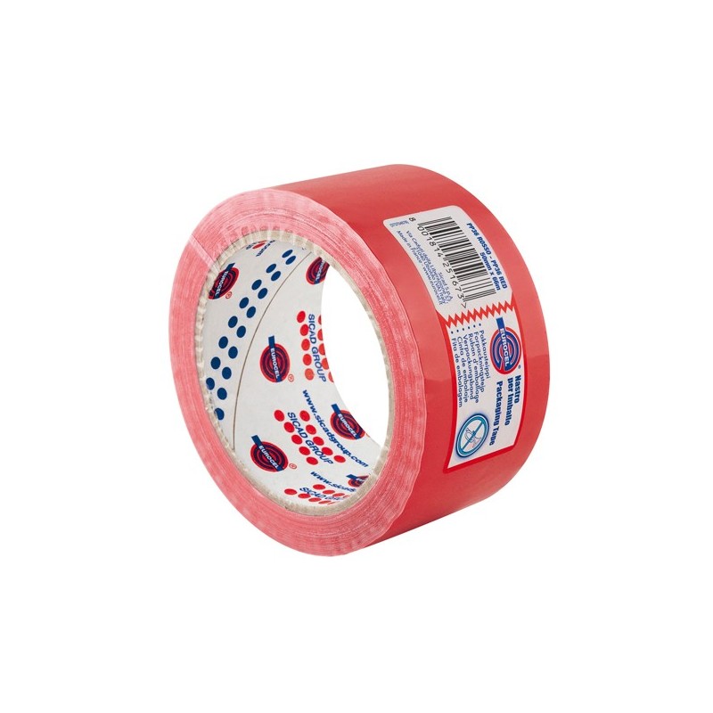 Nastro adesivo PP36NN 5 cm rosso Eurocel