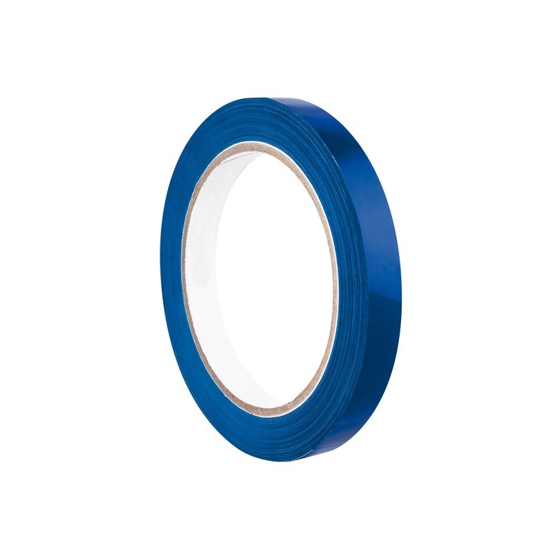 Nastro adesivo 350 0,9 cm x 66 m PVC blu Eurocel