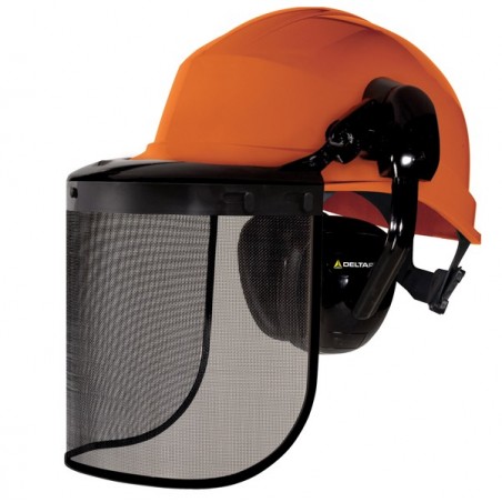 Elmetto forestale Forestier 3 arancio Deltaplus