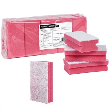 Spugna Pro Color rosso Perfetto pack 10 pezzi