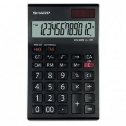 Sharp Calcolatrice da Tavolo EL124T 12 cifre EL124T