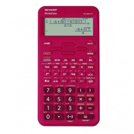 Sharp Calcolatrice Scientifica ELW531TL Rosso ELW531TLBRD