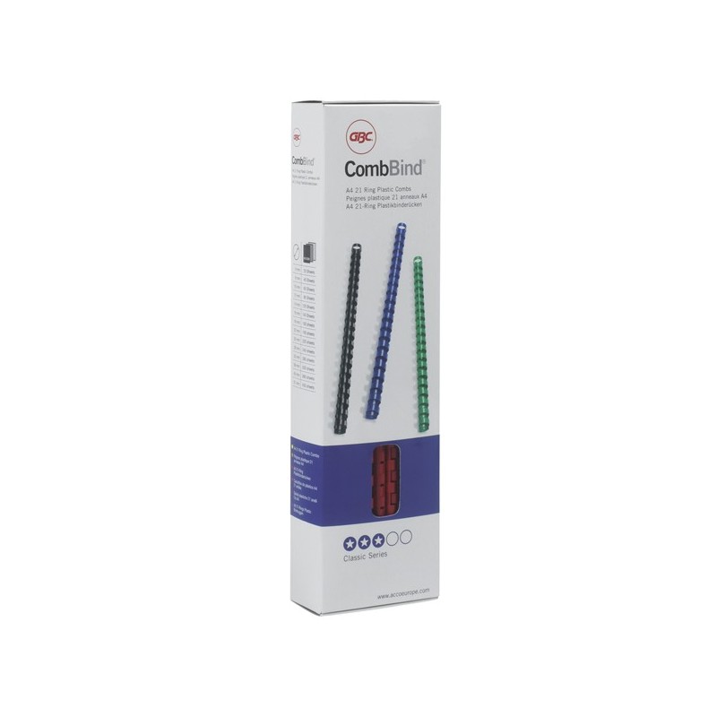 Dorsi spirale 21 anelli 6 mm bianco GBC conf. 100 pezzi
