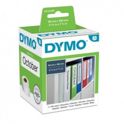 Rotolo 110 etichette LW 990190 registratoreG 59 x 190 mm bianco Dymo