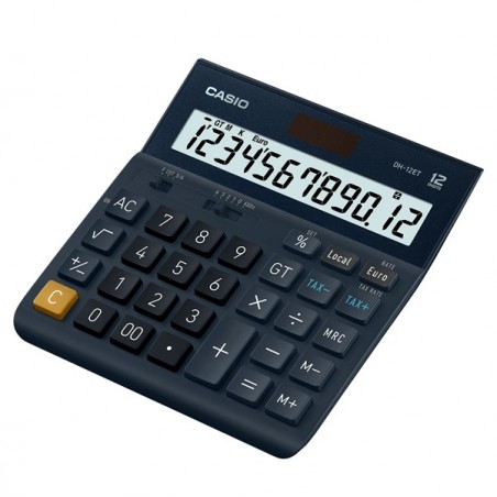 Calcolatrice da tavolo DH12ET 12 cifre blu Casio