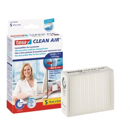 Filtro Clean Air per stampanti e fax 10x8 cm Tesa