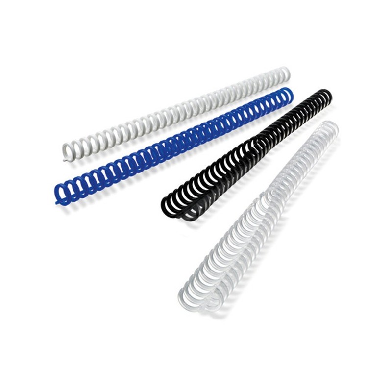 Dorsi ClickBind per rilegatura riutilizzabili 16 mm nero GBC/Ibico conf. 50 pezzi