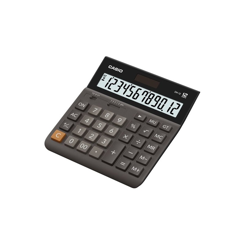 Calcolatrice da tavolo DH12BK 12 cifre nero Casio
