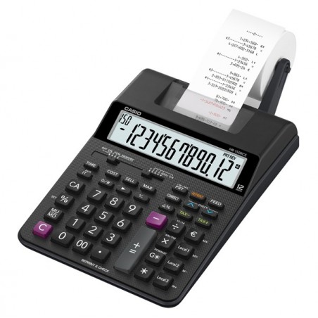 Calcolatrice scrivente HR150RCE con adattatore 12 cifre 5,8 x 16,5 x 24,2 cm nero Casio