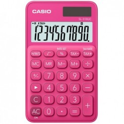 Calcolatrice tascabile SL310UC 10 cifre rosso Casio