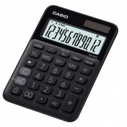 Calcolatrice da tavolo MS 20UC 105x149,5x23 mm 12 cifre plastica nero Casio