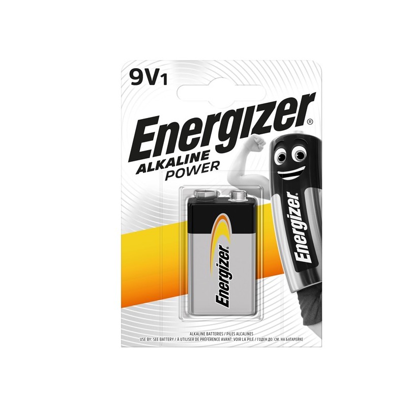 Pila Transitor 9V Energizer Alkaline Power conf. 1 pezzo