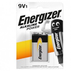Pila Transitor 9V Energizer Alkaline Power conf. 1 pezzo