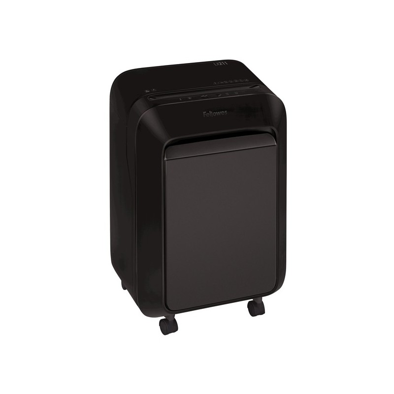 Distruggidocumenti LX211 a microframmenti nero Fellowes