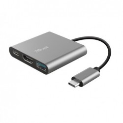 Adattatore USBC multiporta 3in1 Dalyx Trust