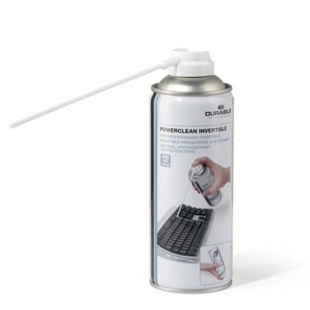 Aria compressa capovolgibile per PCtasteierestampanti 200 ml Durable