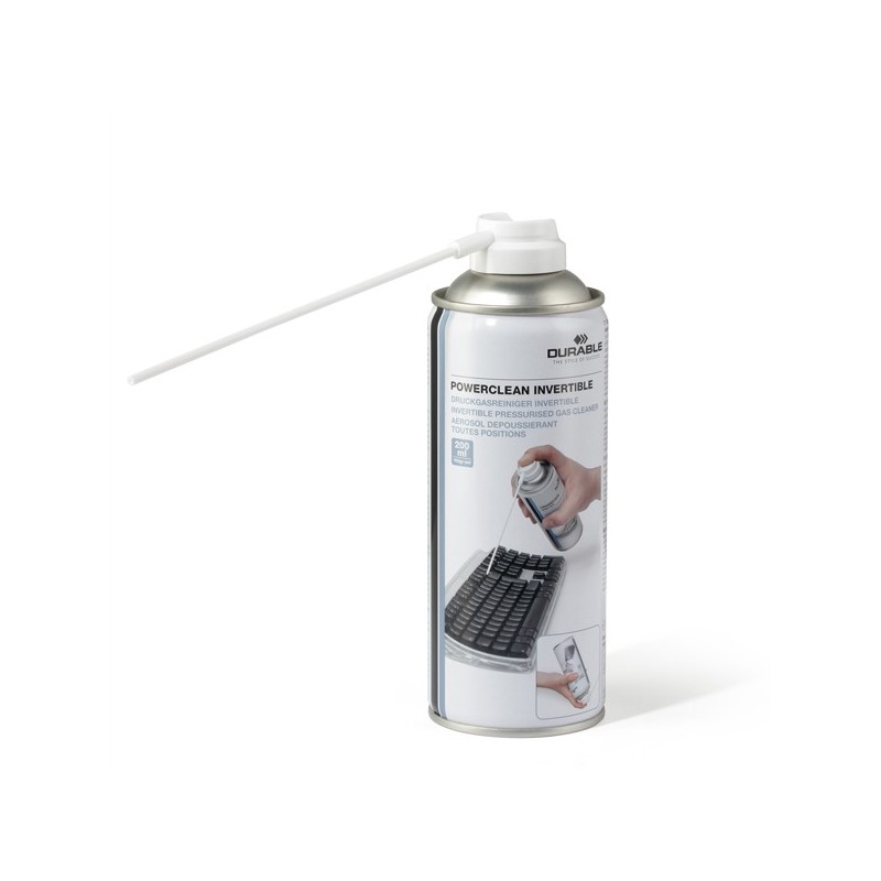 Aria compressa capovolgibile per PCtasteierestampanti 200 ml Durable
