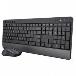 Set tastiera wireless + mouse wireless ultrasilenzioso Trezo Trust