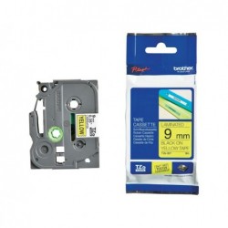 Brother Nastro Nero/Giallo TZE621 9mm x 8mt