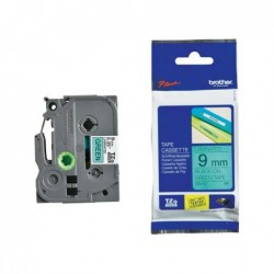 Brother Nastro Nero/Verde TZE721 9mm x 8mt