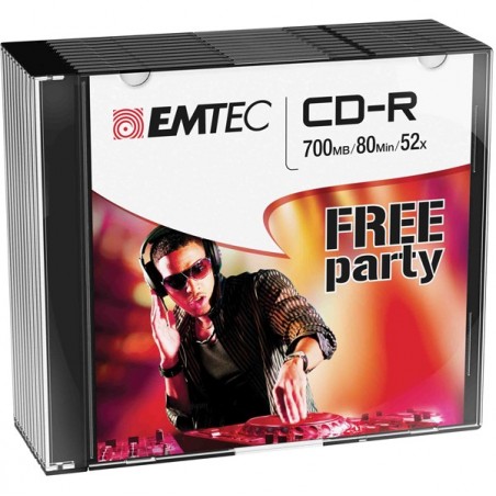 Emtec CDR ECOC801052SL 80min/700mb